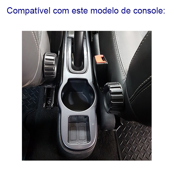 Apoio de Braço Descanso Encosto Suporte Console Central Acessórios Renault Duster 2011 2012 2013 2014 2015 2016 2017 2018 2019 Artefactum Porta Objetos Porta Canetas Articulado Courvin